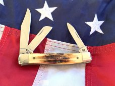 Case xx 1999 Stockman Knife (MDL# 53032 SS) w/ Great Stag Handles -NOS in M/NM Condition