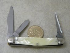 Boker USA 8593 Cracked Ice Stockman Knife 