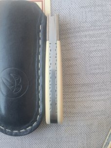 Vincenzo Balistreri Fancy Jack..3.75..Interior Mammoth..Rwl34..Mokume bolsters/accents..coa...slip.