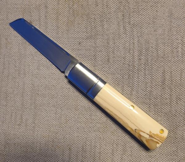 Dymtro Zuznietsov Mammoth Interior cut sheepsfoot Barlow...Rwl34...3 7/8"cl..fluted bolsters..slip.. Dymtro Zuznietsov Mammoth Interior cut sheepsfoot Barlow...Rwl34...3 7/8"cl..fluted bolsters..slip..