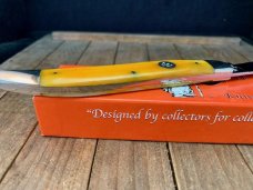 Colonel Coon by Queen Texas Toothpick Smooth Orange Bone 1 of 200