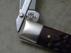 Case XX Bone 6111 1/2L 2005 NKCA Club Cheetah Lockback Knife