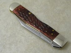 Case XX Bone 6111 1/2L 2005 NKCA Club Cheetah Lockback Knife
