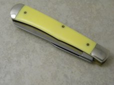 Camillus NY USA 717 Yello-Jaket Trapper Knife NIB