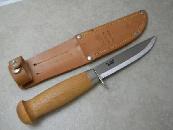 El Gallo Sweden Wood Fixed Blade Sheath Knife El Gallo Sweden Wood Fixed Blade Sheath Knife