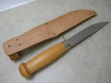 El Gallo Sweden Wood Fixed Blade Sheath Knife