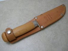 El Gallo Sweden Wood Fixed Blade Sheath Knife