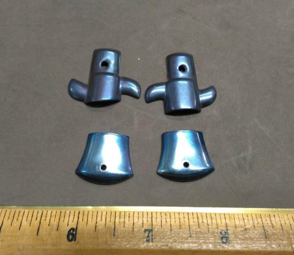 Item#018-Matching Set of Blue Bolsters for 9 inch Frank Beltrame Switchblades