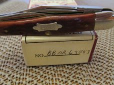 Case Classic 1993 Case Brothers Banana Antique Red Bone Whittler Pattern # 63083