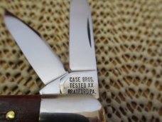Case Classic 1993 Case Brothers Banana Antique Red Bone Whittler Pattern # 63083