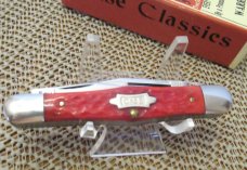 Case Classic 1993 Case Brothers Antique Red Bone Split Back Whittler Whittler Pattern # 63083