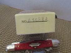 Case Classic 1993 Case Brothers Antique Red Bone Split Back Whittler Whittler Pattern # 63083