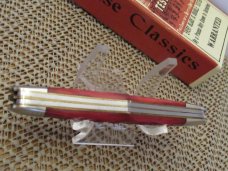 Case Classic 1993 Case Brothers Antique Red Bone Split Back Whittler Whittler Pattern # 63083
