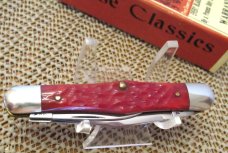 Case Classic 1993 Case Brothers Antique Red Bone Split Back Whittler Whittler Pattern # 63083