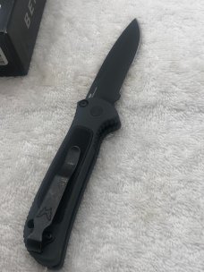 Benchmade 9750SBK Coalition Push Button Automatic Knife Made In USA New In Box Discontinued