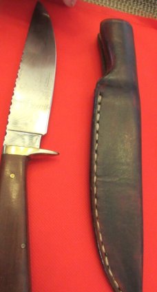 Custom Fixed Blade By Billy Watson, Deatsville , AL.