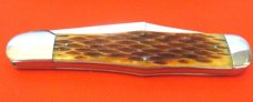 Schatt & Morgan 1991Honey Bone Jigged Large Coke Bottle Pattern # 041983