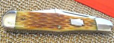 Schatt & Morgan 1991Honey Bone Jigged Large Coke Bottle Pattern # 041983