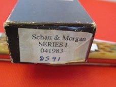 Schatt & Morgan 1991Honey Bone Jigged Large Coke Bottle Pattern # 041983