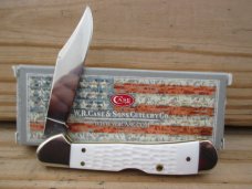 Case XX White Synthetic Mini-Copperlock   NIB 