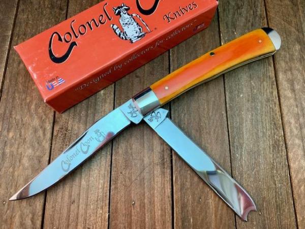 Colonel Coon by Queen Razor Trapper Smooth Orange Bone 