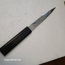 RARE! VINTAGE LERCHE SOLINGEN GERMANY 9.5" LETTER OPENER 3.75" HANDLE 2.6oz. ACRYLIC COATED ALLOY