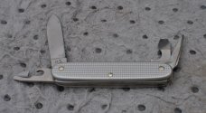 Swiss Army Victorinox Alox Soldiers Knife 6 Functions Aluminum Color Dated 2003