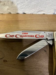  Case XX 1989 Collectors Club Bone 6211 1/2 SS Jack 