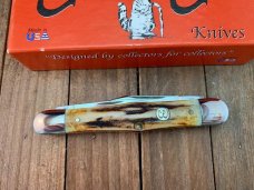 Colonel Coon by Queen Fiddleback Split Backspring Whittler Stag