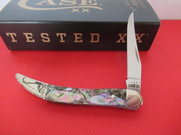 Case XX 2023 Abalone Tiny Texas Toothpick Pattern # 810096 SS Case XX 2023 Abalone Tiny Texas Toothpick Pattern # 810096 SS