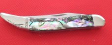 Case XX 2023 Abalone Tiny Texas Toothpick Pattern # 810096 SS