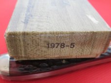 Jim Parker 1978 Preferred Stock Series  Liner Lock Trapper By Schrade