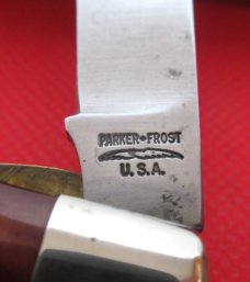 Jim Parker 1978 Preferred Stock Series  Liner Lock Trapper By Schrade