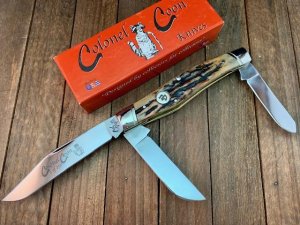 Colonel Coon by Queen Reverse Gunstock Stockman  Stag 1 of 250