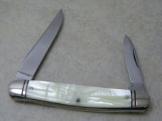 Western Boulder Colo. Cracked Ice Pen Knife - Climax Molybdenum Safety Award 1952 