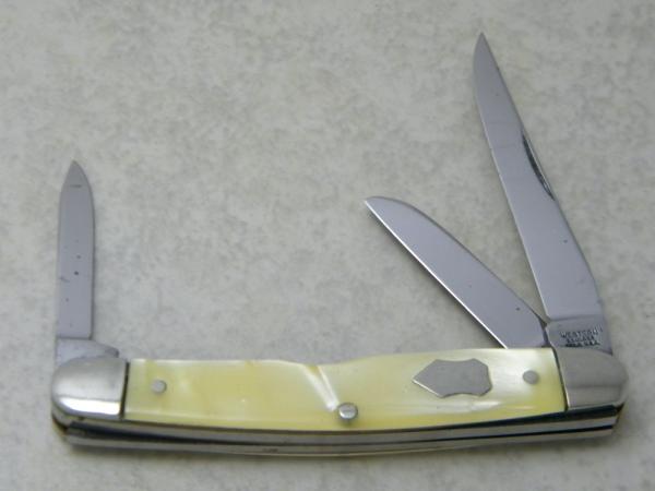 Western Boulder Colo. USA Cracked Ice 6501 Stockman Knife c.1951-1978