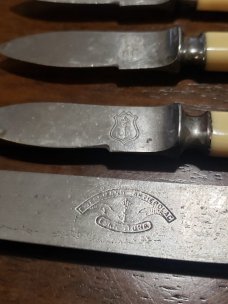 Antique Swedish Cutlery Set - Eskilstuna Jernmanufaktur AB - Jernbolaget - 1868-1890