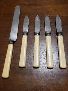 Antique Swedish Cutlery Set - Eskilstuna Jernmanufaktur AB - Jernbolaget - 1868-1890