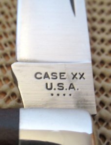 Case XX 1976 Wood Handle Lock Back Pattern # 61051L  SSP