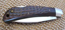 Case XX 1976 Wood Handle Lock Back Pattern # 61051L  SSP