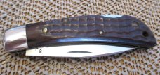 Case XX 1976 Wood Handle Lock Back Pattern # 61051L  SSP