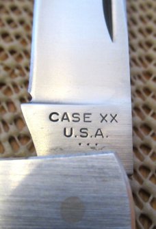 Case XX 1977 Metal Handle Lock Back Pattern # M1051L  SSP