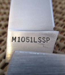 Case XX 1977 Metal Handle Lock Back Pattern # M1051L  SSP