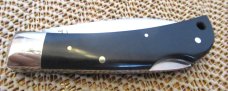 Case XX 1977 Black Delrin Handle Lock Back Pattern # 21051L  SSP