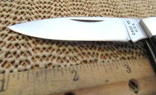 Case XX 1977 Black Delrin Handle Lock Back Pattern # 21051L  SSP