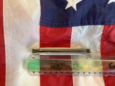 J A Henckels Trapper Pocket Knife w/ Rainbow Mother of Pearl Handles