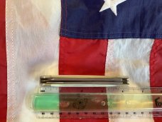J A Henckels Trapper Pocket Knife w/ Rainbow Mother of Pearl Handles