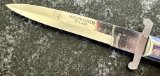 Rizzuto Estileto Milano Korea Clone Swing Guard Switchblade Knife, Unused 
