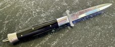 Rizzuto Estileto Milano Korea Clone Swing Guard Switchblade Knife, Unused 