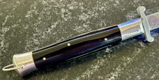 Rizzuto Estileto Milano Korea Clone Swing Guard Switchblade Knife, Unused 